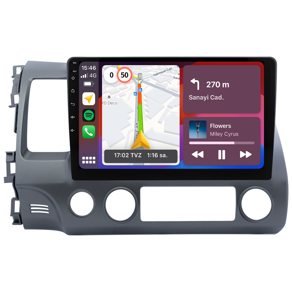 Honda Civic FD6 Android Multimedya Sistemi (2007-2012) CRV4145XP