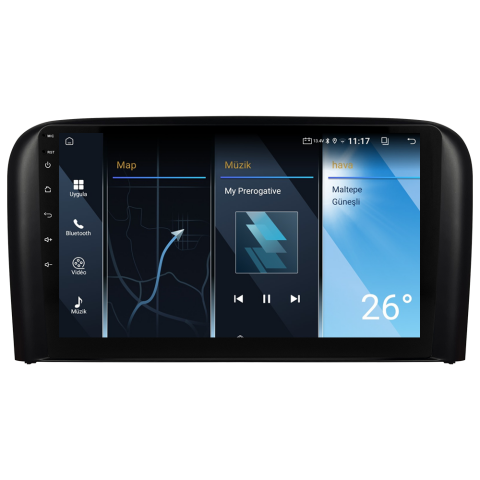 Volvo S80 Android Multimedya Sistemi (2006-2010) CRV-4832XA