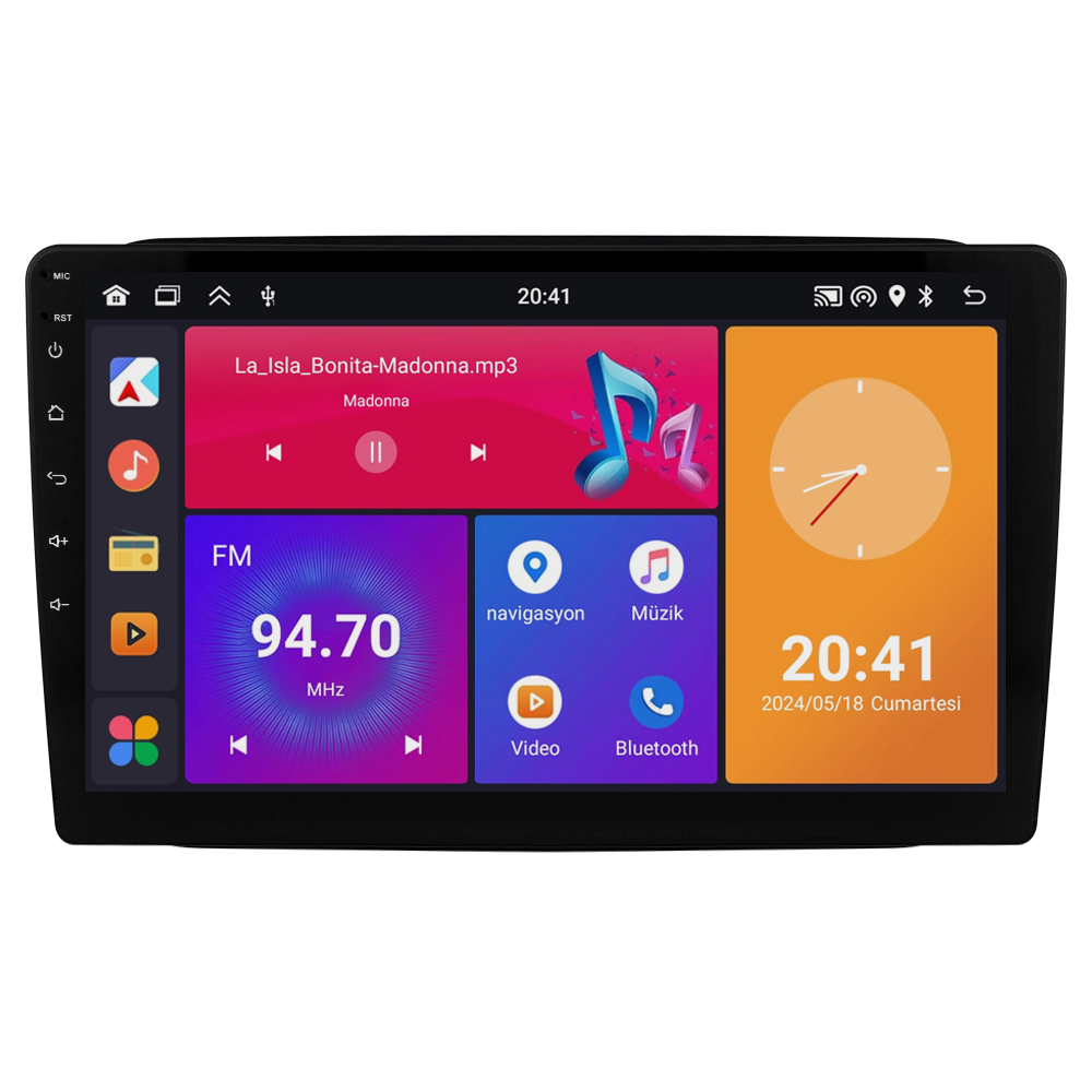 Skoda Fabia Android Multimedya Sistemi (2007-2014) CRV4819XP