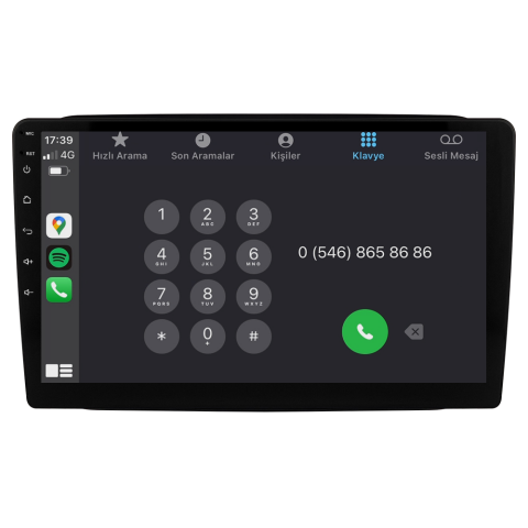Skoda Fabia Android Multimedya Sistemi (2007-2014) CRV-4819XR