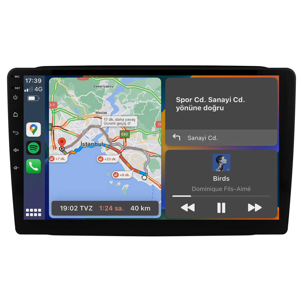 Skoda Fabia Android Multimedya Sistemi (2007-2014) CRV-4819XR