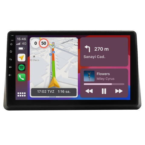 Renault Master Android Multimedya Sistemi (2020-2024) CRV4609XP