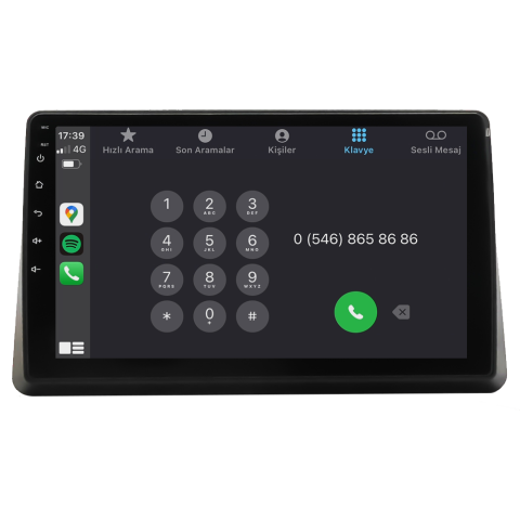 Renault Master Android Multimedya Sistemi (2020-2024) CRV4609XP
