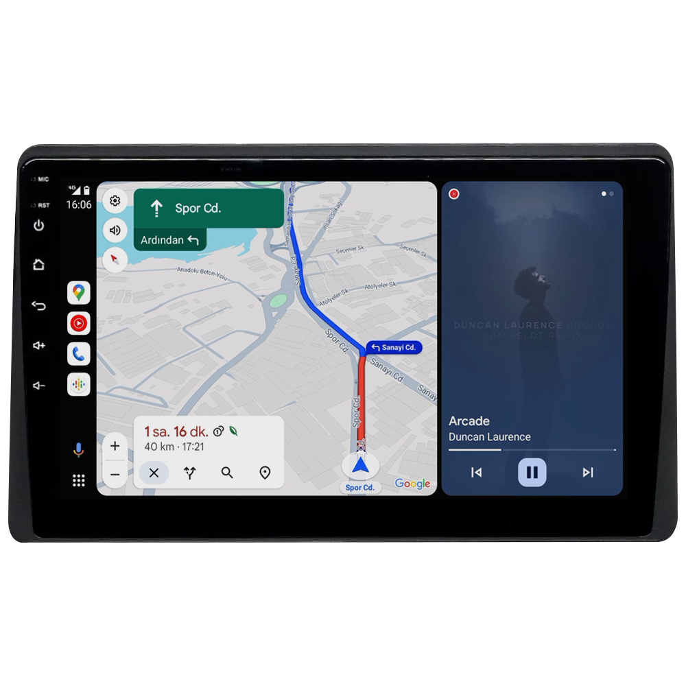 Renault Express Android Multimedya Sistemi (2021-2024) CRV4610XP