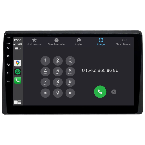 Renault Express Android Multimedya Sistemi (2021-2024) CRV4610XP