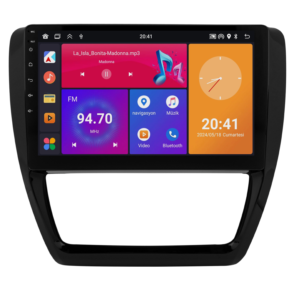 Volkswagen Jetta Android Multimedya Sistemi (2010-2018) CRV4650XP