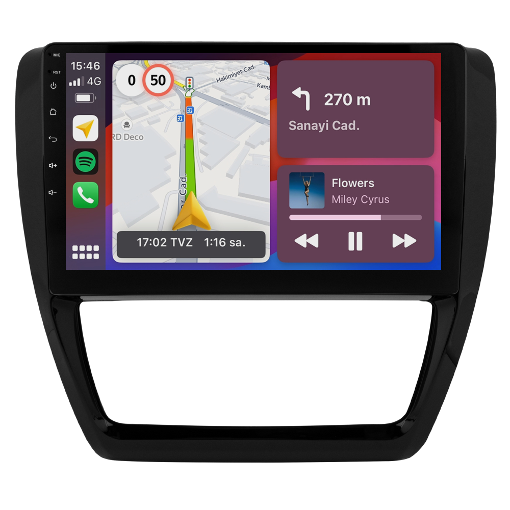 Volkswagen Jetta Android Multimedya Sistemi (2010-2018) CRV4650XP