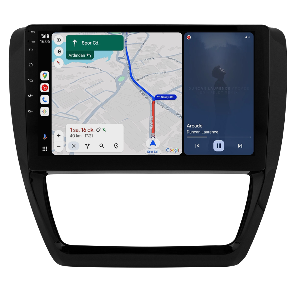 Volkswagen Jetta Android Multimedya Sistemi (2010-2018) CRV4650XP