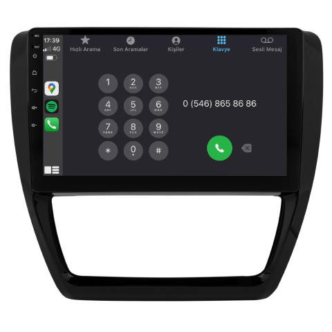 Volkswagen Jetta Android Multimedya Sistemi (2010-2018) CRV4650XP