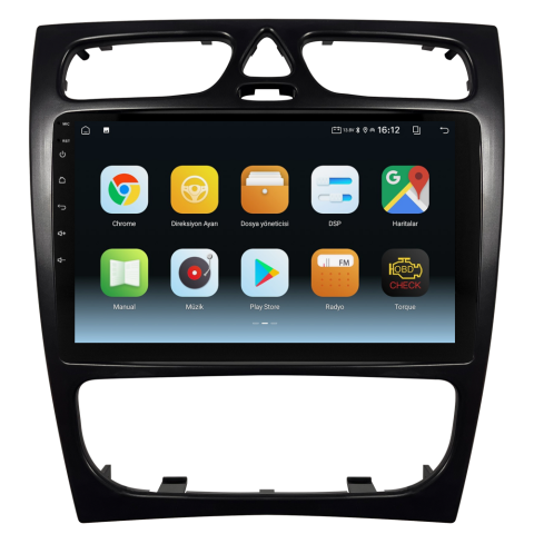 Mercedes C Serisi W203 Android Multimedya Sistemi (2002-2004) CRV-4839XA