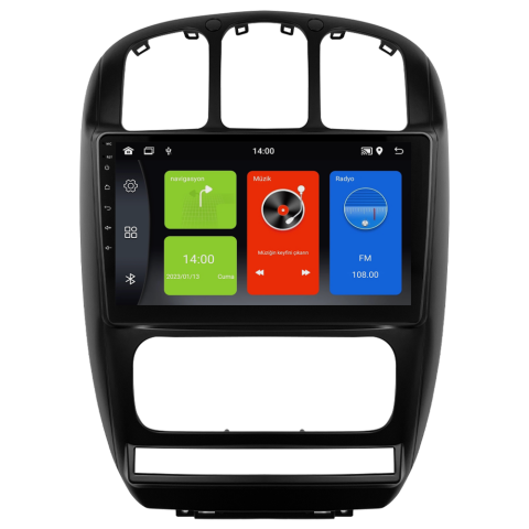 Chrysler Grand Voyager Android Multimedya Sistemi (2006-2012) CRV-4855XDA