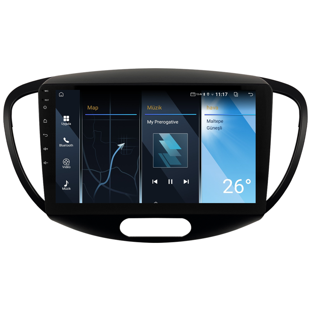 Hyundai I10 Android Multimedya Sistemi (2008-2012) CRV-4840XA