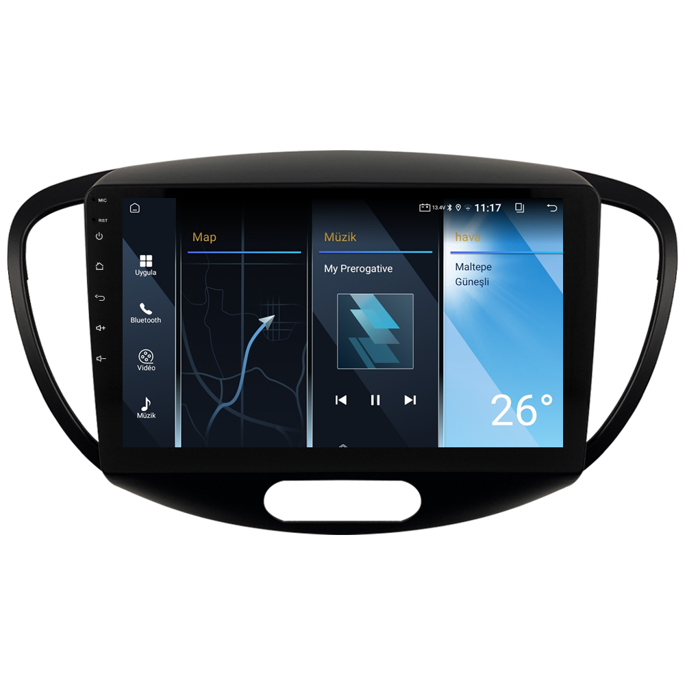 Hyundai I10 Android Multimedya Sistemi (2008-2012) CRV-4840XA