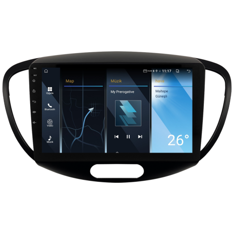 Hyundai I10 Android Multimedya Sistemi (2008-2012) CRV-4840XA