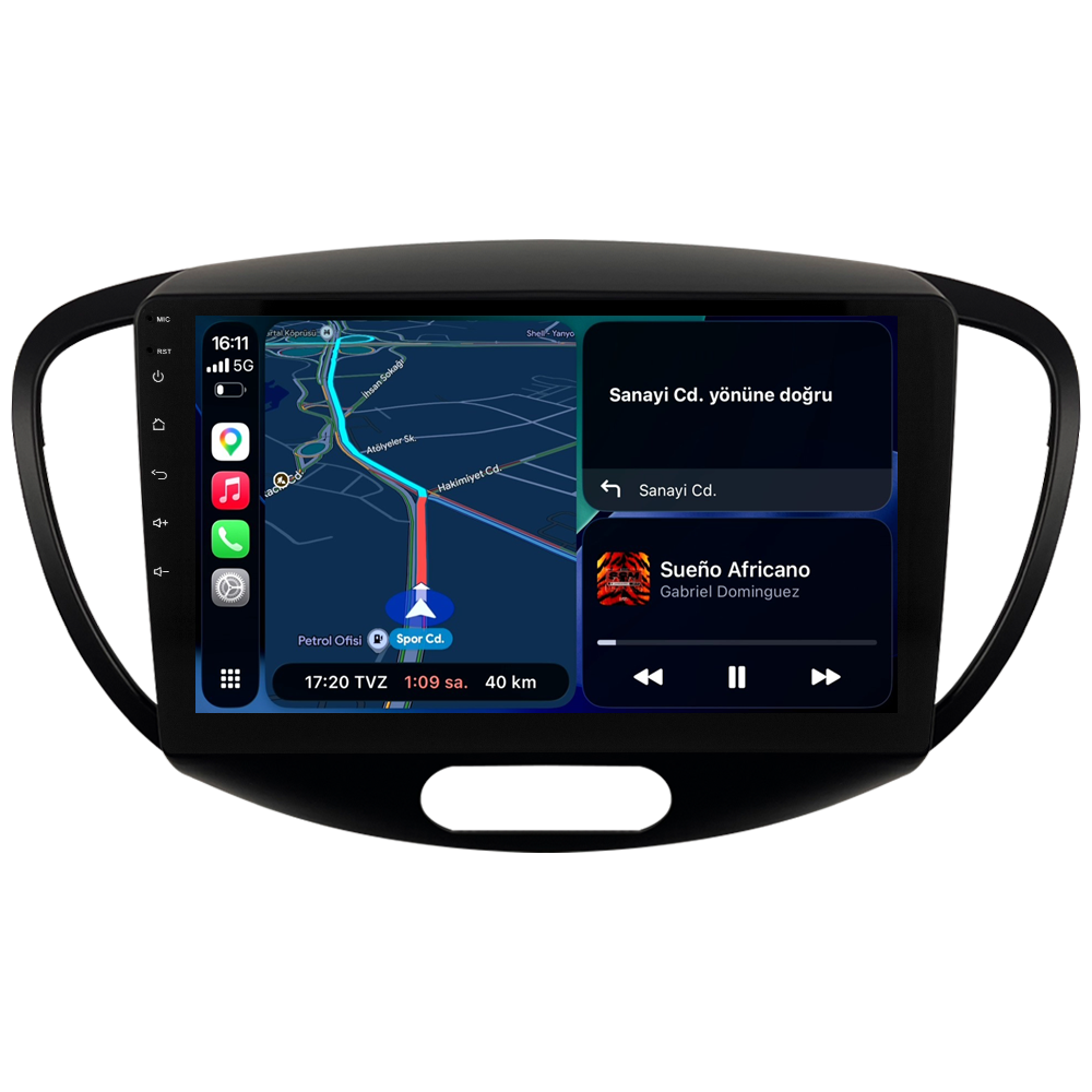 Hyundai I10 Android Multimedya Sistemi (2008-2012) CRV-4840XA