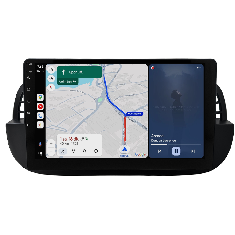 Fiat 500 Multimedya Sistemi (2008-2014) CRV4652XPB