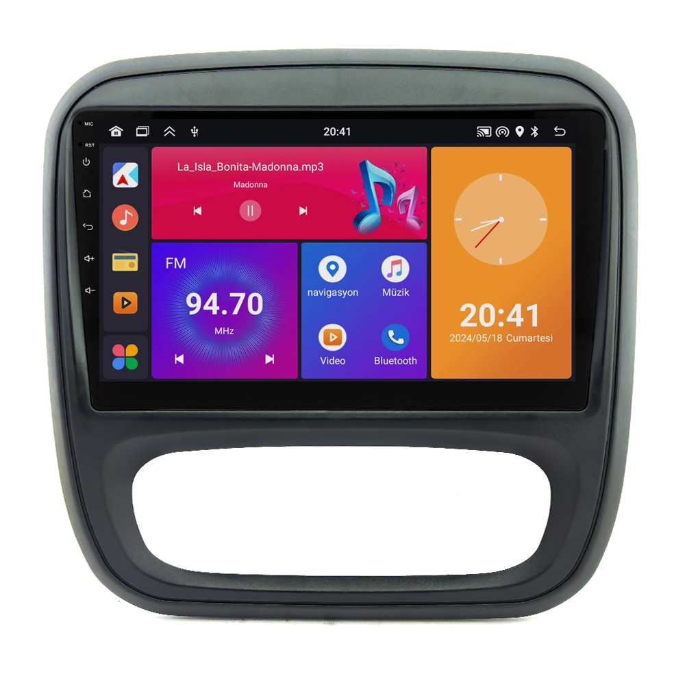Renault Trafic Android Multimedya Sistemi (2015-2021) CRV4705XP