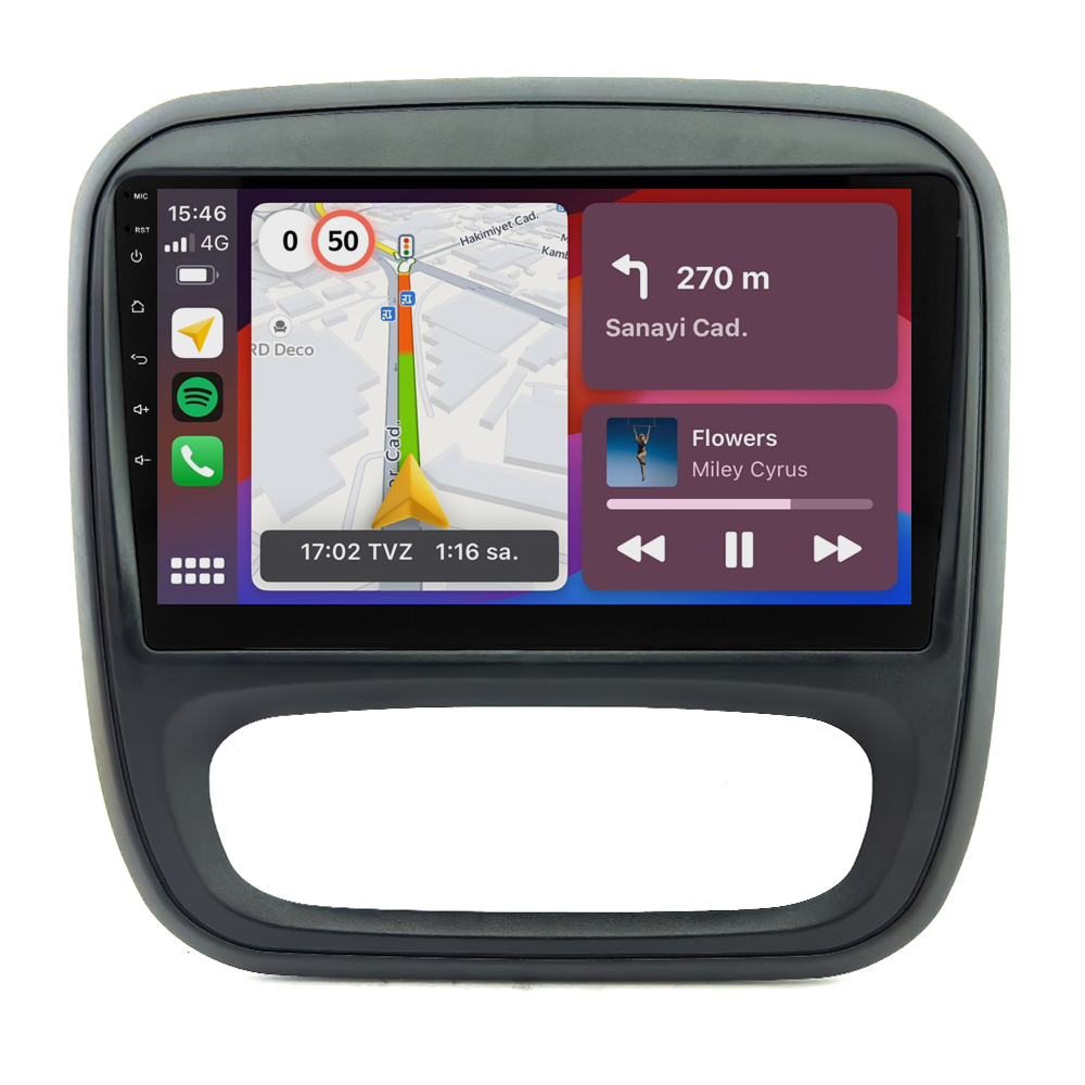 Renault Trafic Android Multimedya Sistemi (2015-2021) CRV4705XP