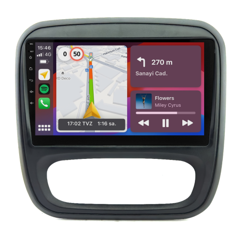 Renault Trafic Android Multimedya Sistemi (2015-2021) CRV4705XP