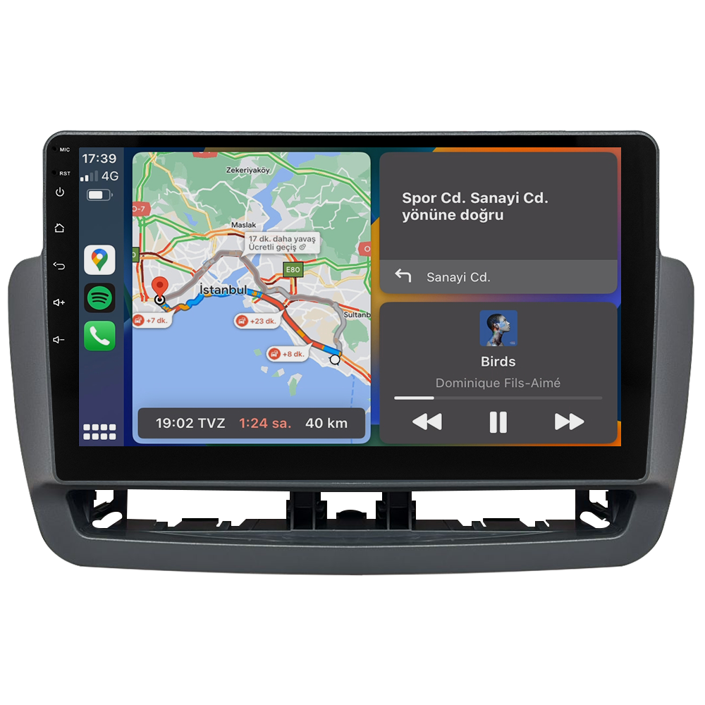 Seat Ibiza Android Multimedya Sistemi (2012-2015) CRV-4460XDA