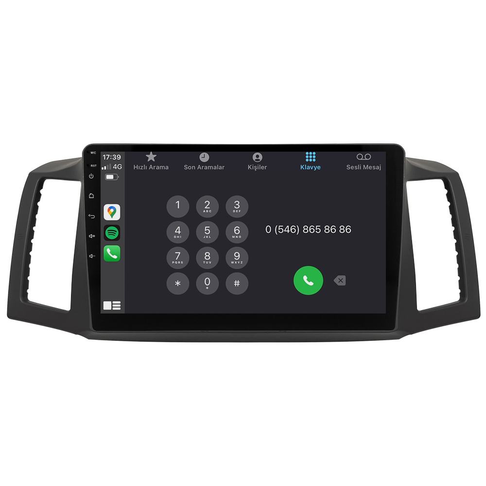 Jeep Grand Cherokee Android Multimedya Sistemi (2004-2008) CRV-4821XD