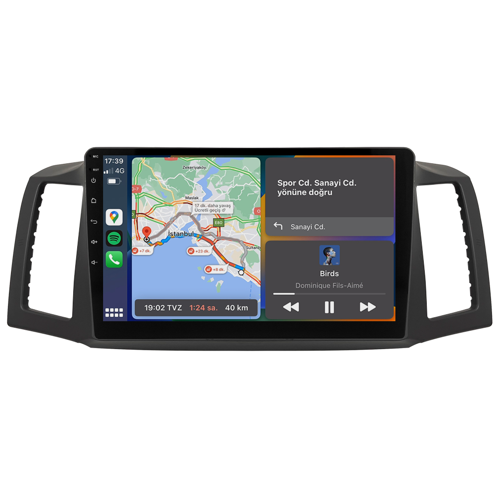 Jeep Grand Cherokee Android Multimedya Sistemi (2004-2008) CRV-4821XD