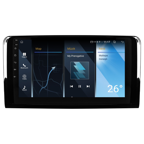 Mercedes ML164 Android Multimedya Sistemi CRV-4848XA