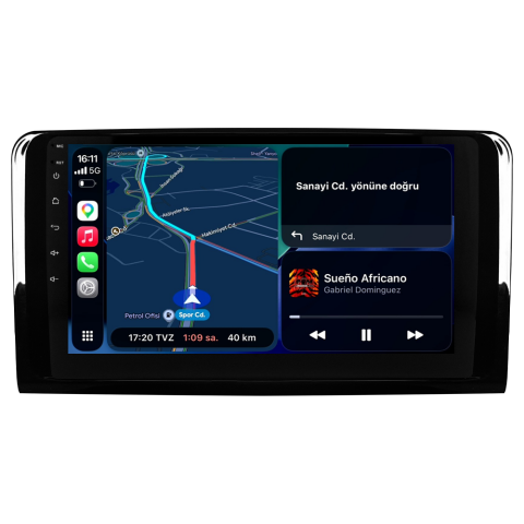 Mercedes ML164 Android Multimedya Sistemi CRV-4848XA