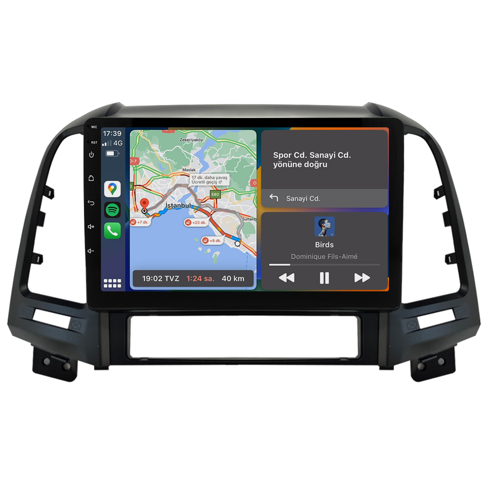 Hyundai Santa Fe Android Multimedya Sistemi (2006-2012) CRV-4291X