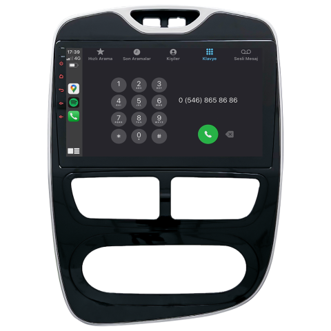 Renault Clio 4 Android Multimedya Sistemi (2013-2017)