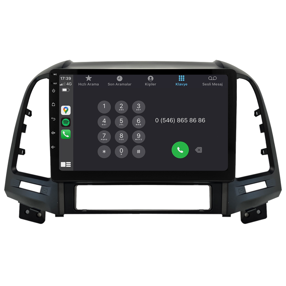 Hyundai Santa Fe Android Multimedya Sistemi (2006-2012) CRV-4291XD