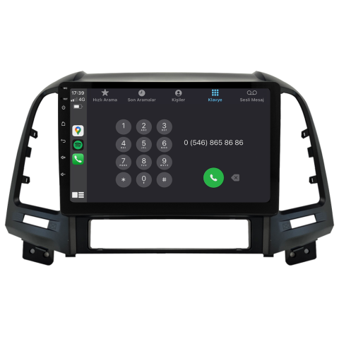 Hyundai Santa Fe Android Multimedya Sistemi (2006-2012) CRV-4291XD