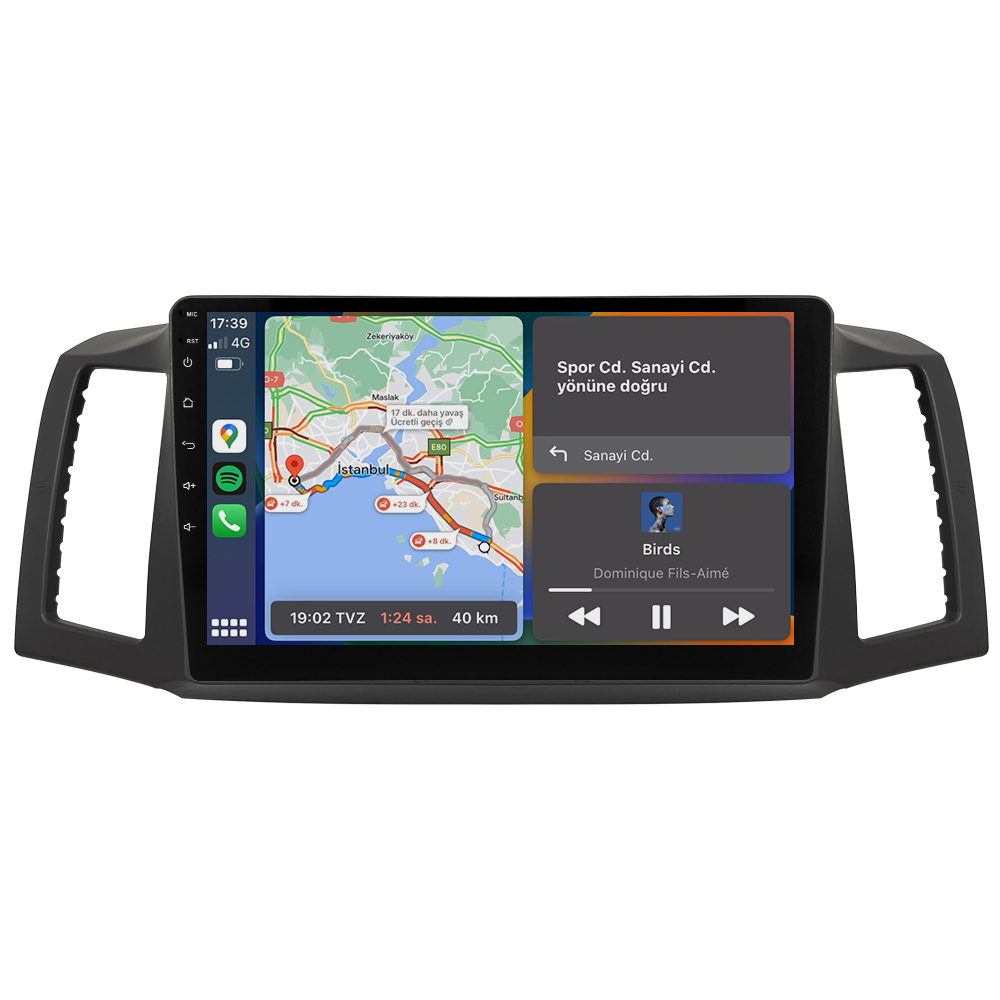 Jeep Grand Cherokee Android Multimedya Sistemi (2004-2008) CRV-4821XAA