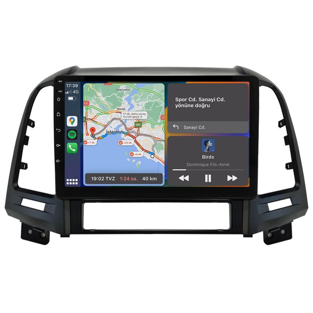 Hyundai Santa Fe Android Multimedya Sistemi (2006-2012) CRV-4291XD