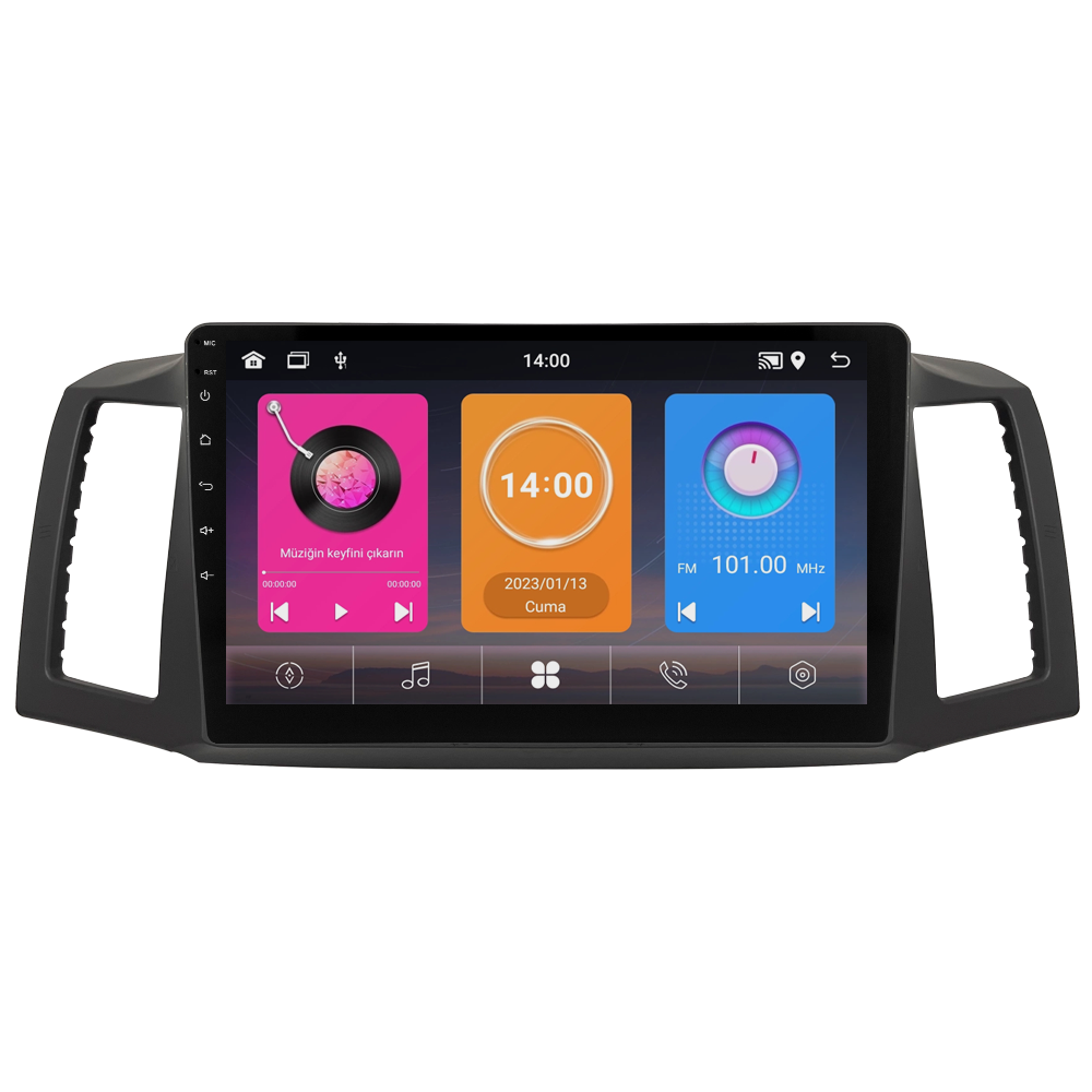 Jeep Grand Cherokee Android Multimedya Sistemi (2004-2008) CRV-4821XAA
