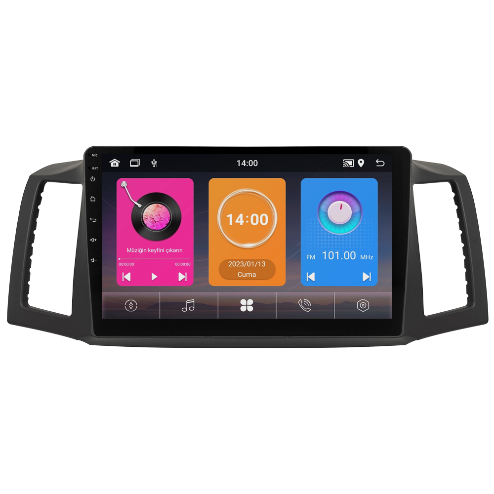 Jeep Grand Cherokee Android Multimedya Sistemi (2004-2008) CRV-4821XAA