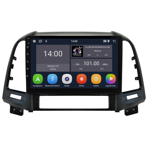 Hyundai Santa Fe Android Multimedya Sistemi (2006-2012) CRV-4291XD