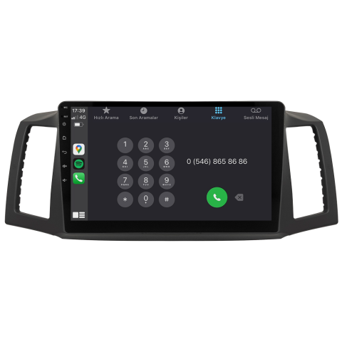 Jeep Grand Cherokee Android Multimedya Sistemi (2004-2008) CRV4821XP