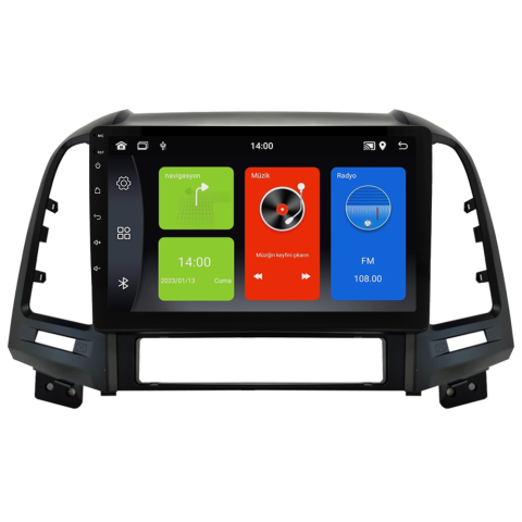 Hyundai Santa Fe Android Multimedya Sistemi (2006-2012) CRV-4291XDA