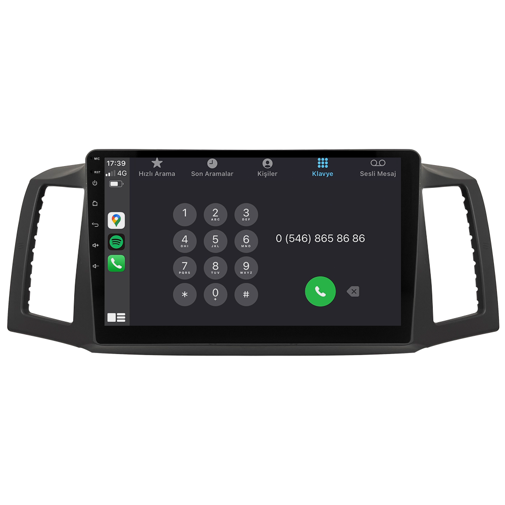 Jeep Grand Cherokee Android Multimedya Sistemi (2004-2008) CRV-4821XR