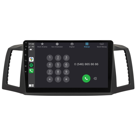 Jeep Grand Cherokee Android Multimedya Sistemi (2004-2008) CRV-4821XR