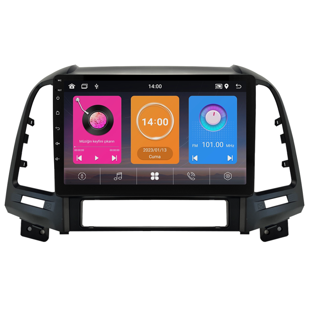 Hyundai Santa Fe Android Multimedya Sistemi (2006-2012) CRV-4291XAA
