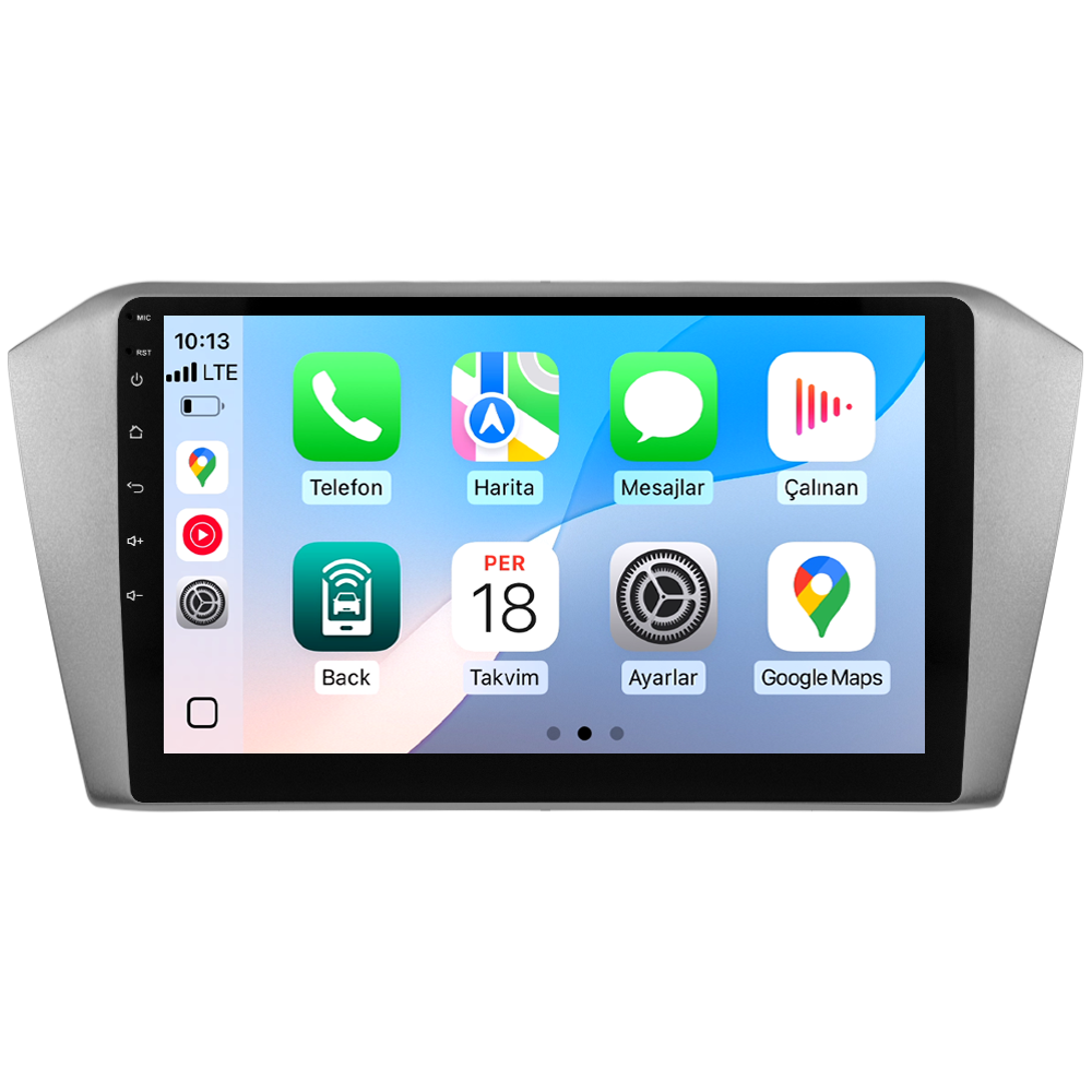 Volkswagen Passat B8 Android Multimedya Sistemi (2015-2023) CRV-4574XR Gri Çerçeve