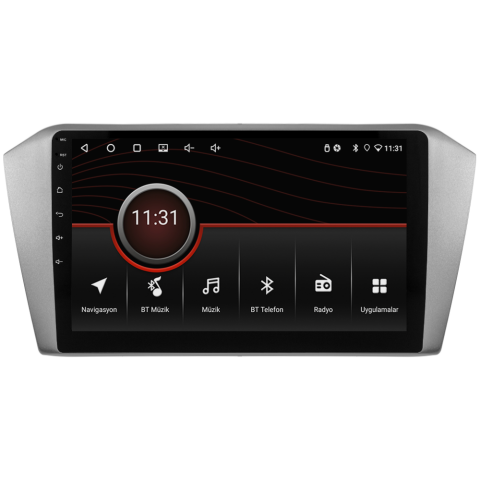 Volkswagen Passat B8 Android Multimedya Sistemi (2015-2023) CRV-4574XR Gri Çerçeve