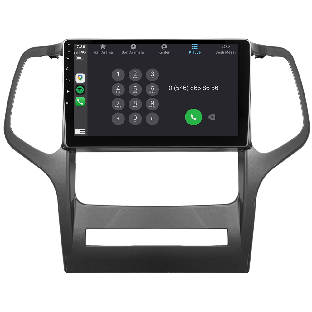 Jeep Grand Cherokee Android Multimedya Sistemi (2008-2014) CRV-4822XD