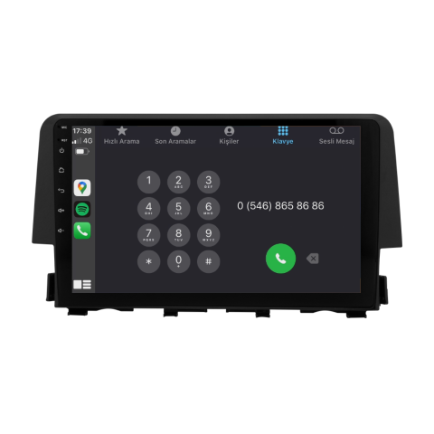 Honda Civic FC5 Android Multimedya Sistemi (2016-2021) CRV4146XP