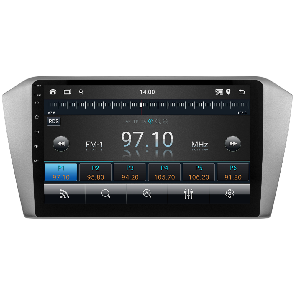 Volkswagen Passat B8 Android Multimedya Sistemi (2015-2023) CRV-4574X Gri Çerçeve