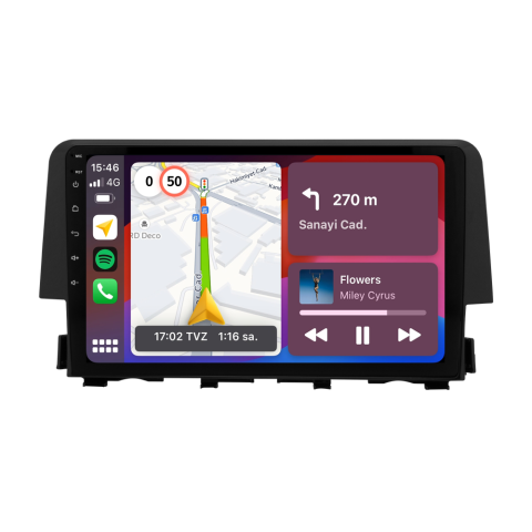 Honda Civic FC5 Android Multimedya Sistemi (2016-2021) CRV4146XP