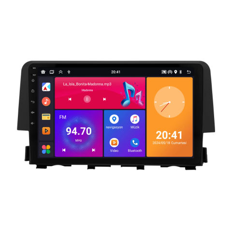 Honda Civic FC5 Android Multimedya Sistemi (2016-2021) CRV4146XP