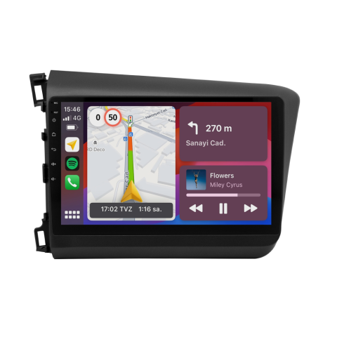 Honda Civic FB7 Android Multimedya Sistemi (2012-2016) CRV4147XP
